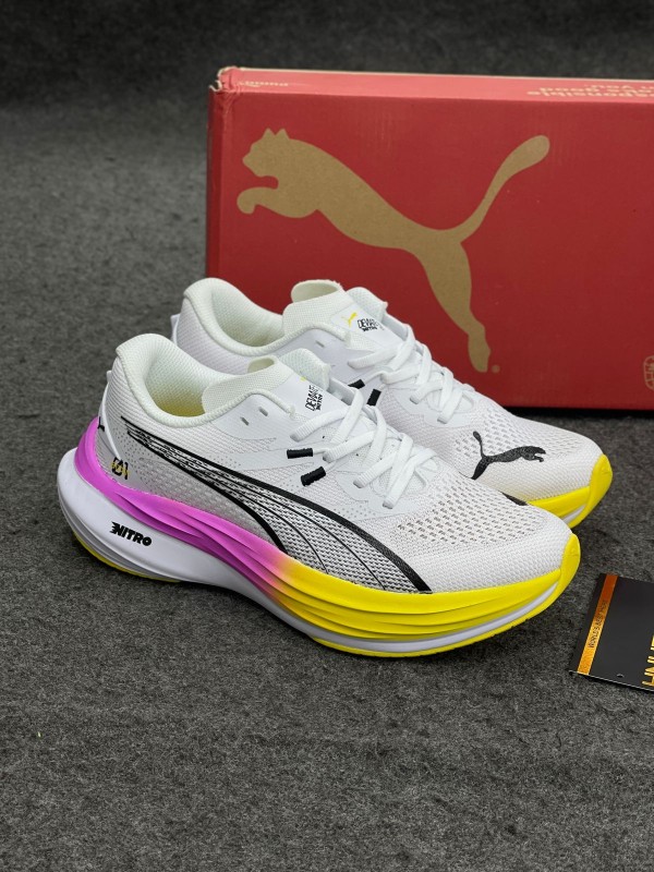 Deviate Nitro 3 Ekiden Glow 'White Pure Magenta Yellow'  (1:1)