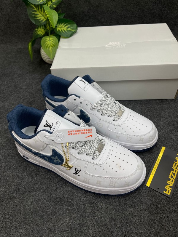 Lou!s Vu!tton x A!r Force 1 'DENIM BLUE' (1:1)