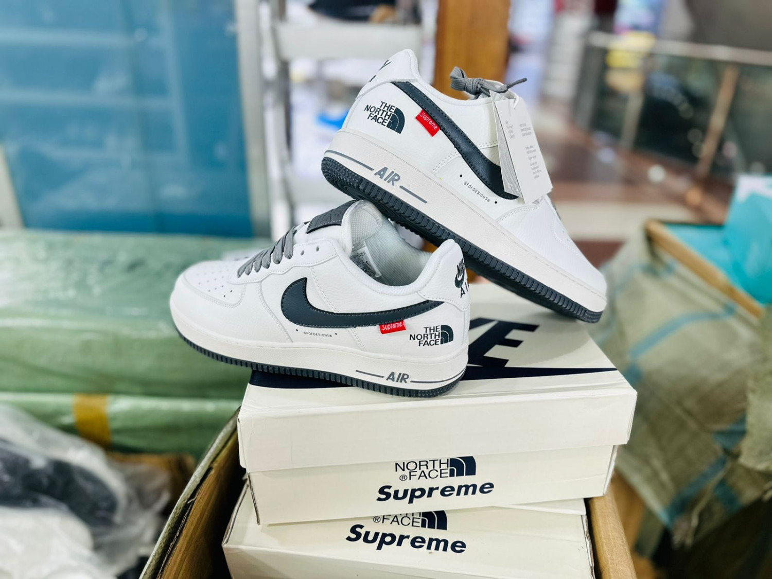AF1 Supreme × Tha North Face (OEM)